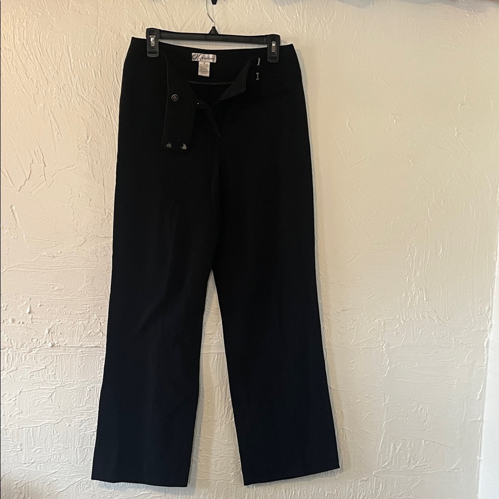 Dressbarn Black Wide Leg Trousers